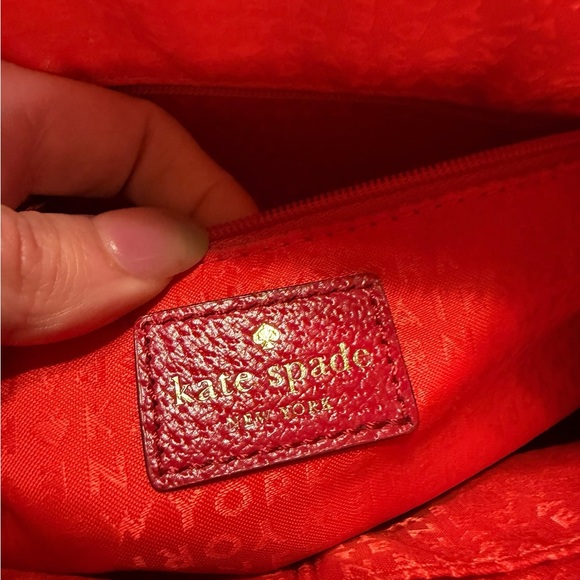 Kate Spade Dynasty Red Satchel - Picture 3 of 8